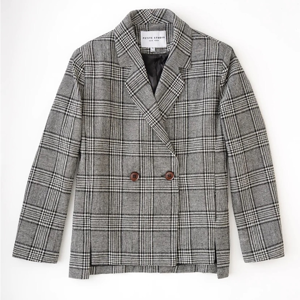 Petite Studio Jane Blazer - Grey, Size XS - Picture 3 of 4